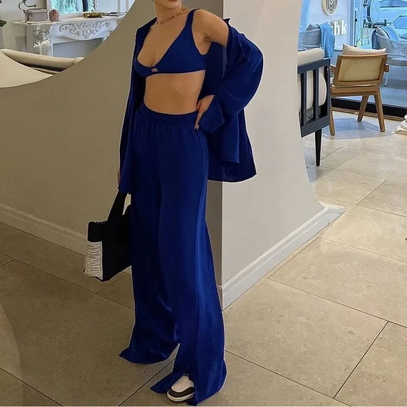 XS 💫 Blue 💙 3 piece SET - Picture 1 of 4